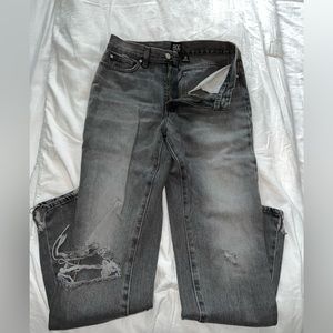 BDG distressed bootcut jeans